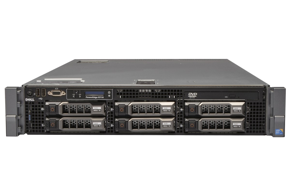 MÁY CHỦ SERVER DELL POWEREDGE R710 E5645 HDD 3.5 